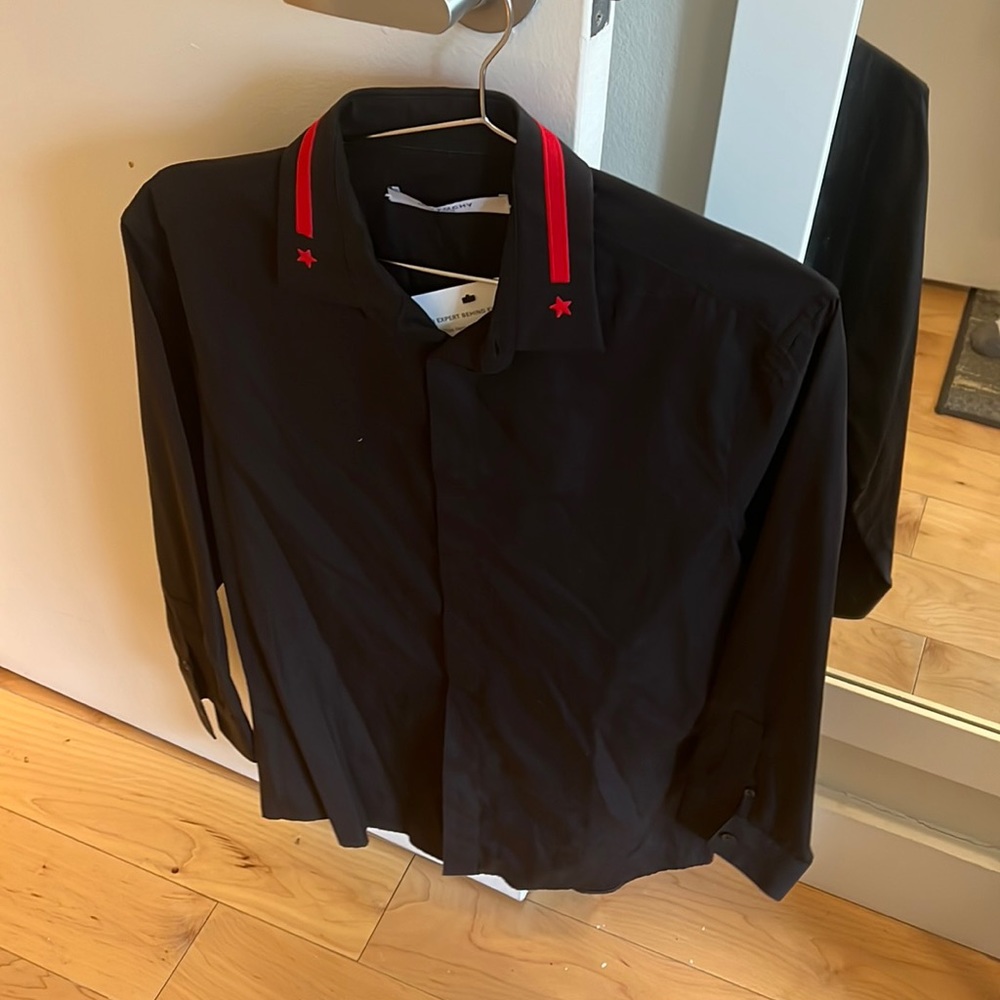 Givenchy Long Sleeve Dress Shirt